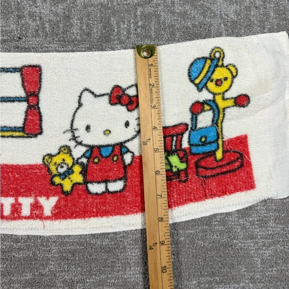 Vintage 70s Hello Kitty Sanrio Hand Towel